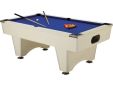 PUB 7ft Blanc pool Anglais tapis bleu