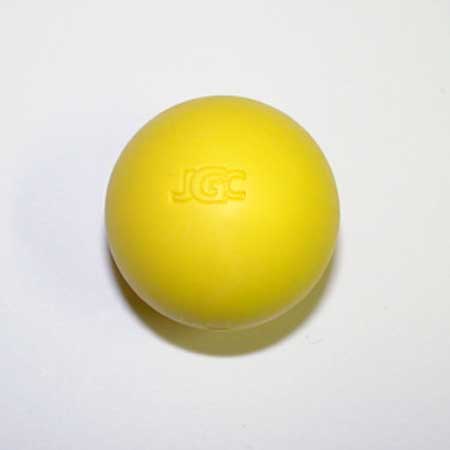Balle jaune synthétique JGC - Léo Automatiques