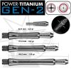 Power shaft Titanium G 2 Silver